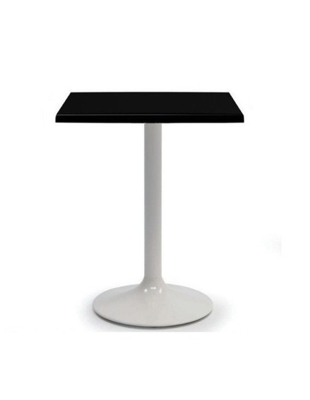 Mesa CRISS, base de 73 cms y tapa de 60x60 cms. Colores a elegir