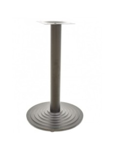 Mesa EBRO, negra, base de 72 cms y tapa de 70 cms. Color a elegir 2