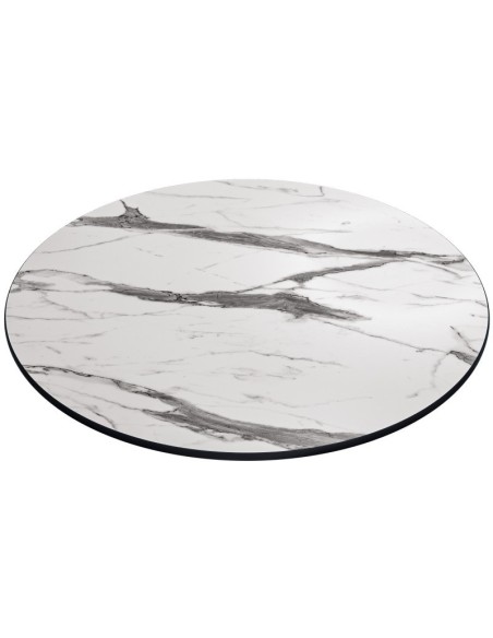 Mesa EBRO, negra, base de 72 cms y tapa de 70 cms. Color a elegir