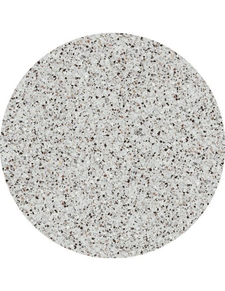 Mesa EBRO, negra, base de 72 cms y tapa de 70 cms. Color a elegir