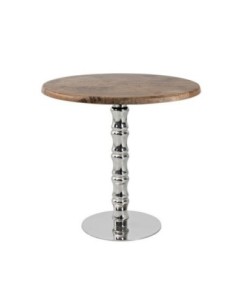 Mesa KARNAK, acero inox., tapa de 60 cms. Color a elegir 2