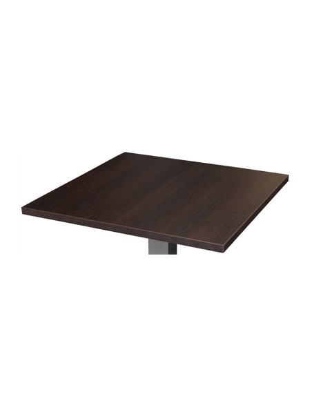 Mesa EBRO, negra, base de 72 cms y tapa de 80x80 cms. Color a elegir