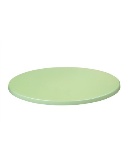 Tablero de mesa Topalit, VERDE 405, 70 cms de diámetro*.