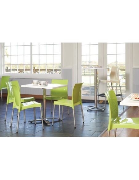 Base de mesa GATHER, aluminio, abatible, 4 brazos