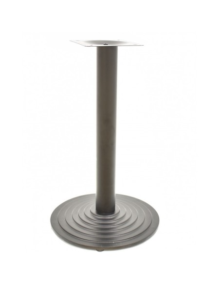 Mesa EBRO, negra, base de 72 cms y tapa de 70x70 cms. Color a elegir