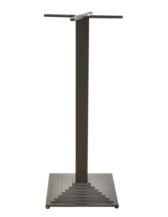 Base de mesa ELBA, alta, negra, base de 44 x 44 cms, altura 110 cms 2