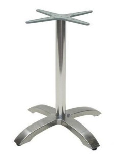 Base de mesa MILAN, 4 brazos, aluminio*