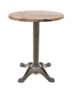 Mesa RODANO, negra, base de 75 cms y tapa de 60 cms. Color a elegir