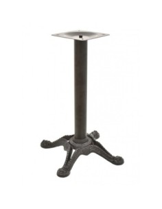 Mesa RODANO, negra, base de 75 cms y tapa de 60 cms. Color a elegir 2