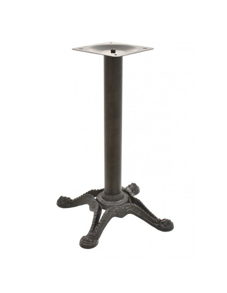 Mesa RODANO, negra, base de 75 cms y tapa de 70 cms. Color a elegir