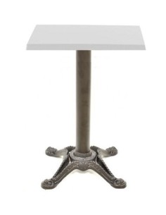 Mesa RODANO, negra, base de 75 cms y tapa de 60x60 cms. Color a elegir 2