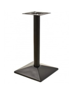 Mesa SOHO, negra, base de 72 cms y tapa de 60x60 cms. Color a elegir 2