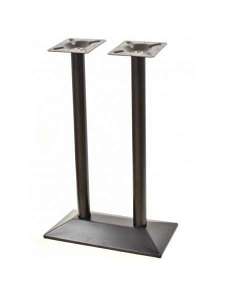 Mesa SOHO, alta, negra, base rectangular y tapa de 110x70 cms. Color a elegir