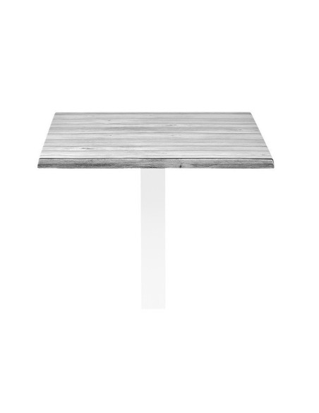Mesa BEVERLY, negra, base de 72 cms y tapa de 80x80 cms. Color a elegir
