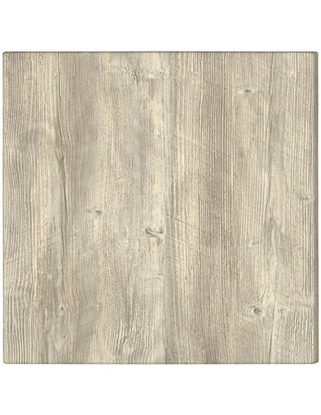 Tablero de mesa Werzalit-Sm, PONDEROSA BLANCO 178, 80 x 80 cms*