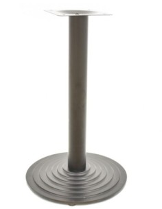 Base de mesa EBRO, negra, 43 cms de diámetro, altura 72 cms ( Ver también 110.BEBRNNE72 )