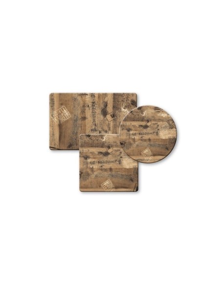 Mesa BEVERLY, alta, negra, base rectangular de 115 cms y tapa de 110x70 cms. Color a elegir