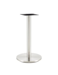 Mesa BENAGIL, acero inoxidable, base de 72 cms y tapa 80 x 80 cms. Color a elegir 2