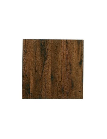 Mesa EIFFEL NEW, aluminio, 3 pies, negra, base de 70 cms y tapa 60 x 60 cms. Color a elegir