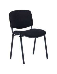 Silla NIZA NEW AM, chasis epoxi negro, tejido A1, color negro