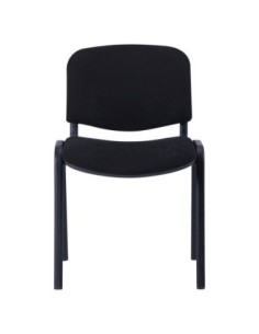 Silla NIZA NEW AM, chasis epoxi negro, tejido A1, color negro 2