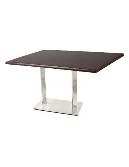 Mesa IPANEMA, acero inoxidable, tapa 120 x 80 cms. Color a elegir