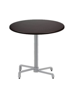 Mesa BAHIA, abatible, plata, base de 72 cms y tapa 70 cms. Color a elegir