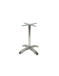 Mesa MILAN, aluminio, 4 radios, base de 72 cms y tapa 70 cms. Color a elegir 2