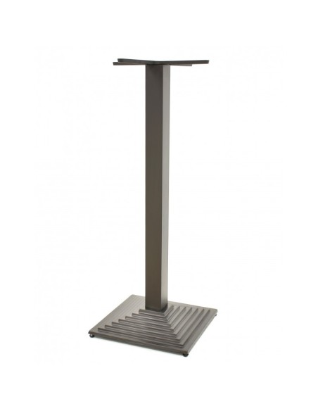 Mesa ELBA, alta, negra, base de 110 cms y tapa de 60 cms. Color a elegir