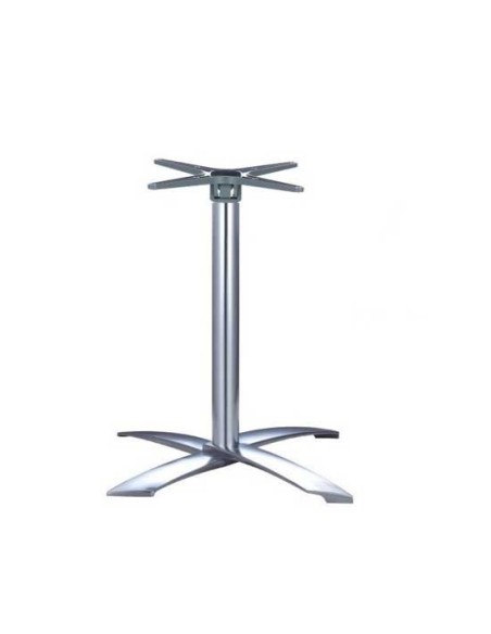 Mesa GATHER, aluminio, abatible, base de 73 cms y tapa 60 cms. Color a elegir