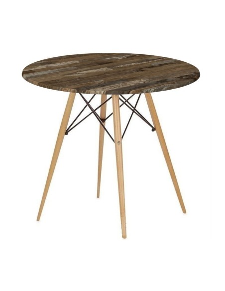 Mesa STAR, madera, base de 71 cms y tapa de 70 cms. Color a elegir