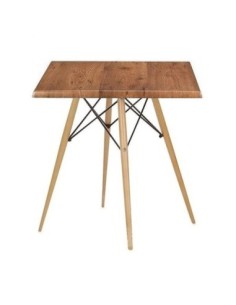 Mesa STAR, madera, base de 71 cms y tapa de 60 x 60 cms. Color a elegir 2