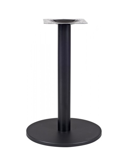 Mesa BOHEME, negra, base de 72 cms y tapa de 60 x 60 cms. Color a elegir