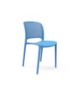 Silla POLINESIA, apilable, polipropileno blanco 2