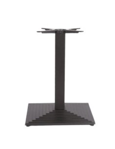 Mesa TIBER, negra, base de 72 cms y tapa de 80 cms. Color a elegir 2