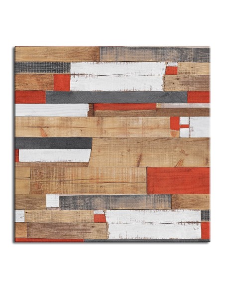 Tablero de mesa Werzalit-Sm, KBANA RED 271, 70 cms de diámetro*.