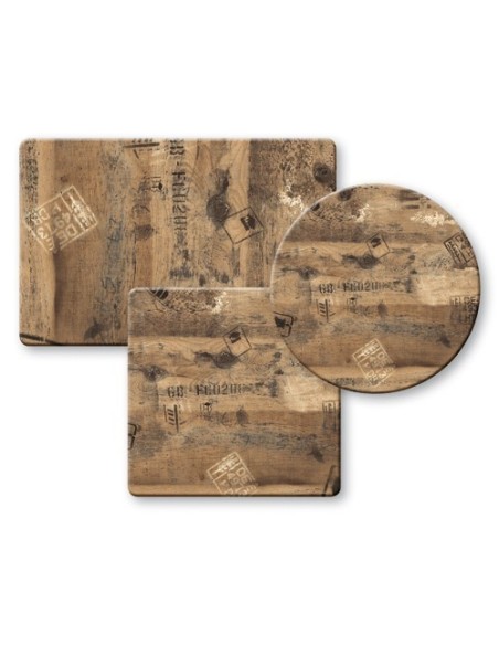 Tablero de mesa Werzalit-Sm, EX WORKS 122, 110 x 70 cms*