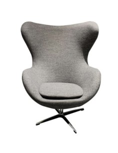Sillón EG, tapizado cachemira gris 51 2