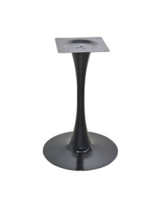 Base de mesa TULIP ( TO ), negra, base de 50 cms de diámetro, altura 70 cms