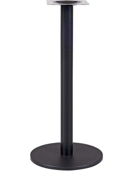 Base de mesa BOHEME, alta, negra, 43 cms de diámetro, altura 115 cms
