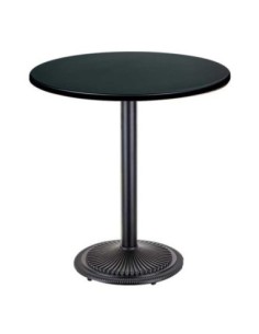 Mesa ARNO, negra, base de 72 cms y tapa de 60 cms. Color a elegir