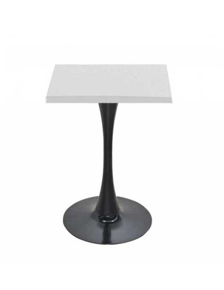 Mesa TULIP, base de 70 cms y tapa de 70 x 70 cms. Color a elegir