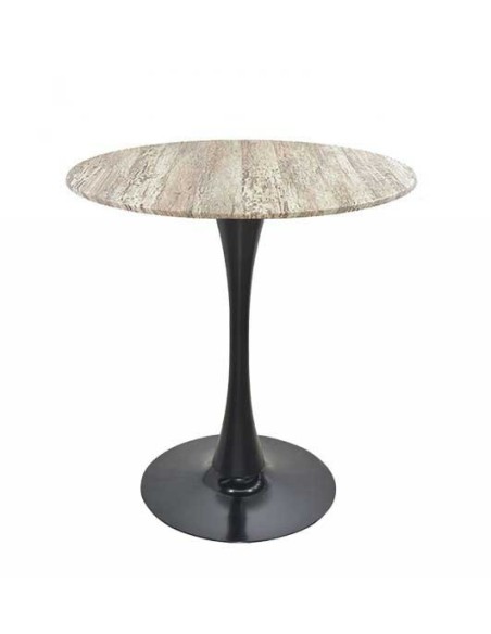 Mesa TULIP, base de 70 cms y tapa de 60 cms de diámetro. Color a elegir