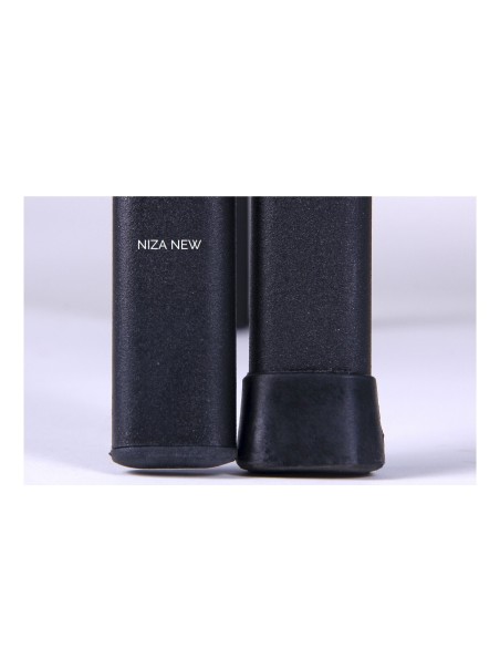 Silla NIZA NEW AM, chasis cromado, tejido A1, color negro*