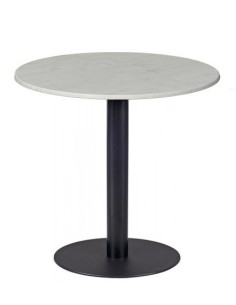 Mesa BOMBAY, negra, base de 72 cms y tapa de 70 cms. Color a elegir