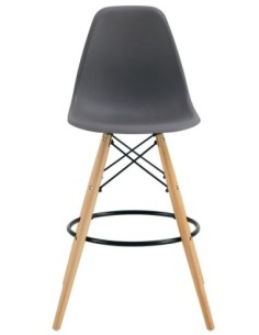 Taburete STAR (SU), madera, carcasa gris oscuro 2