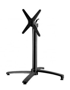 Mesa GUADIARO, aluminio, 4 brazos, base de 72 cms y tapa 70 cms. Color a elegir 2