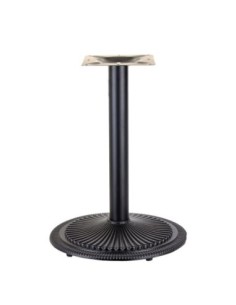 Base de mesa ARNO NEW, negra, 45 cms de diámetro, altura 72 cms
