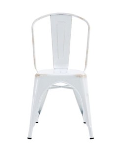 Silla TOL EK VINTAGE, acero, blanco 2