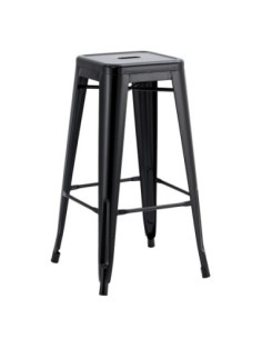 Taburete TOL EK LIMITED, acero, negro 2